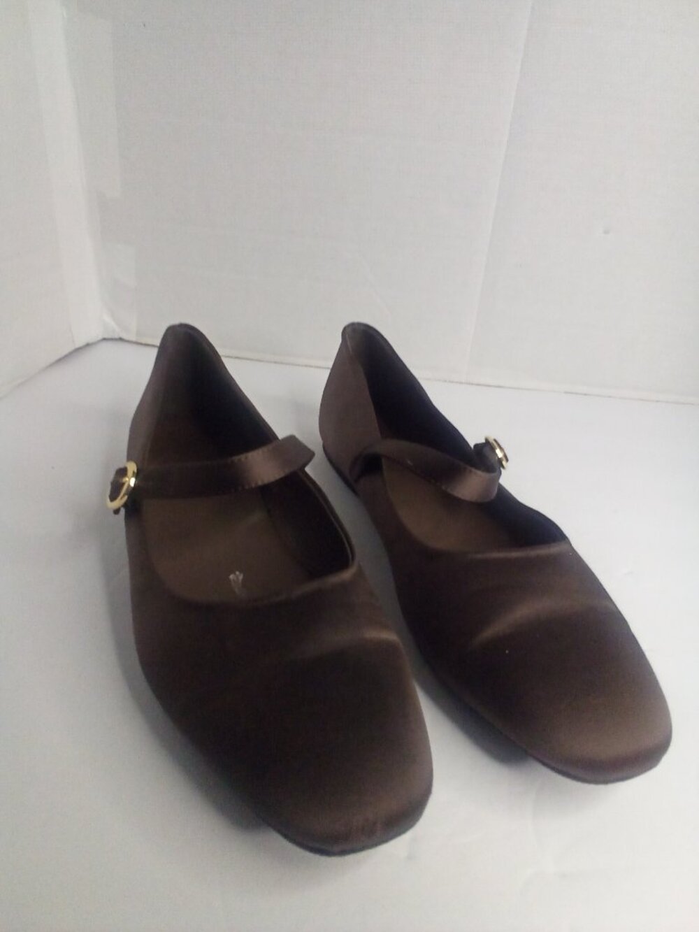 Gap Mary Jane Shoes Women 11 Ballet Flats Strap Brown